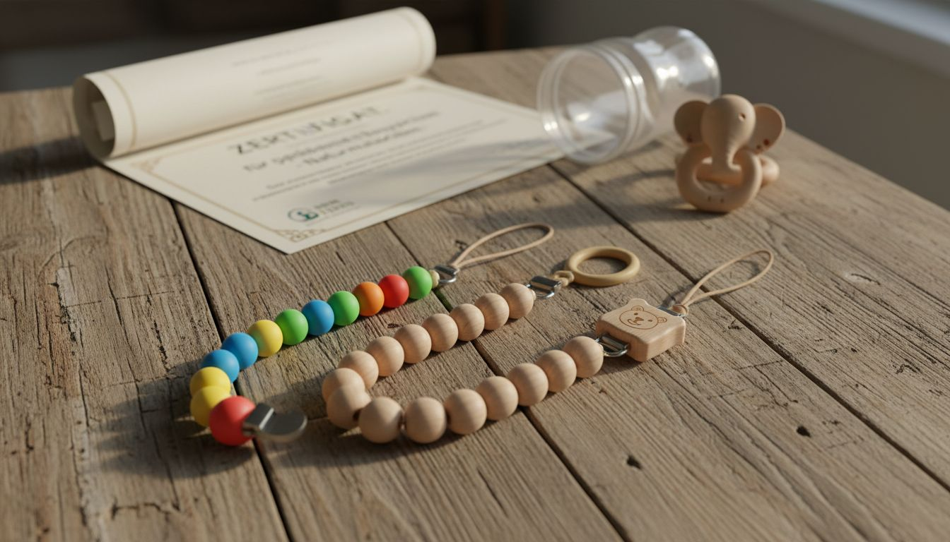Holz oder Silikon: Welche Schnullerkette ist die bessere Wahl?