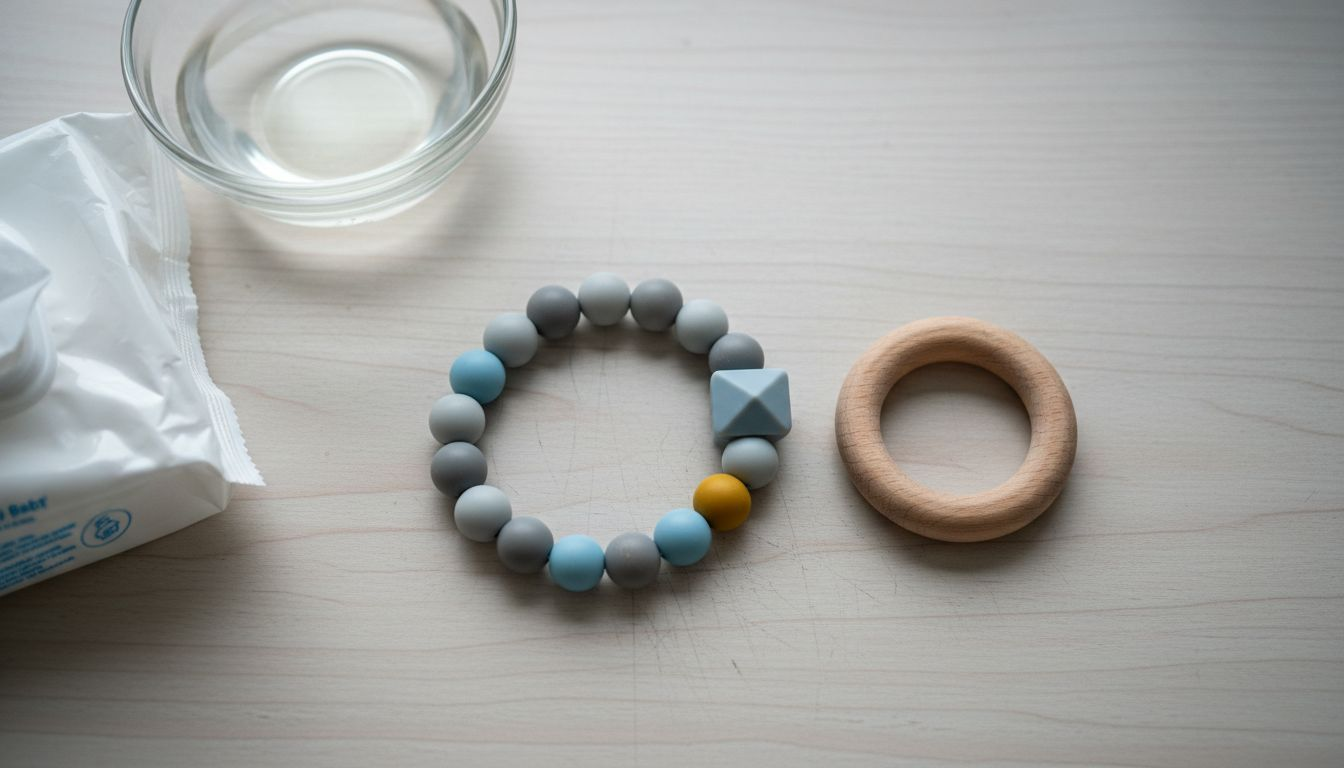 Silikon- und Holzschmuck für Babys im direkten Vergleich