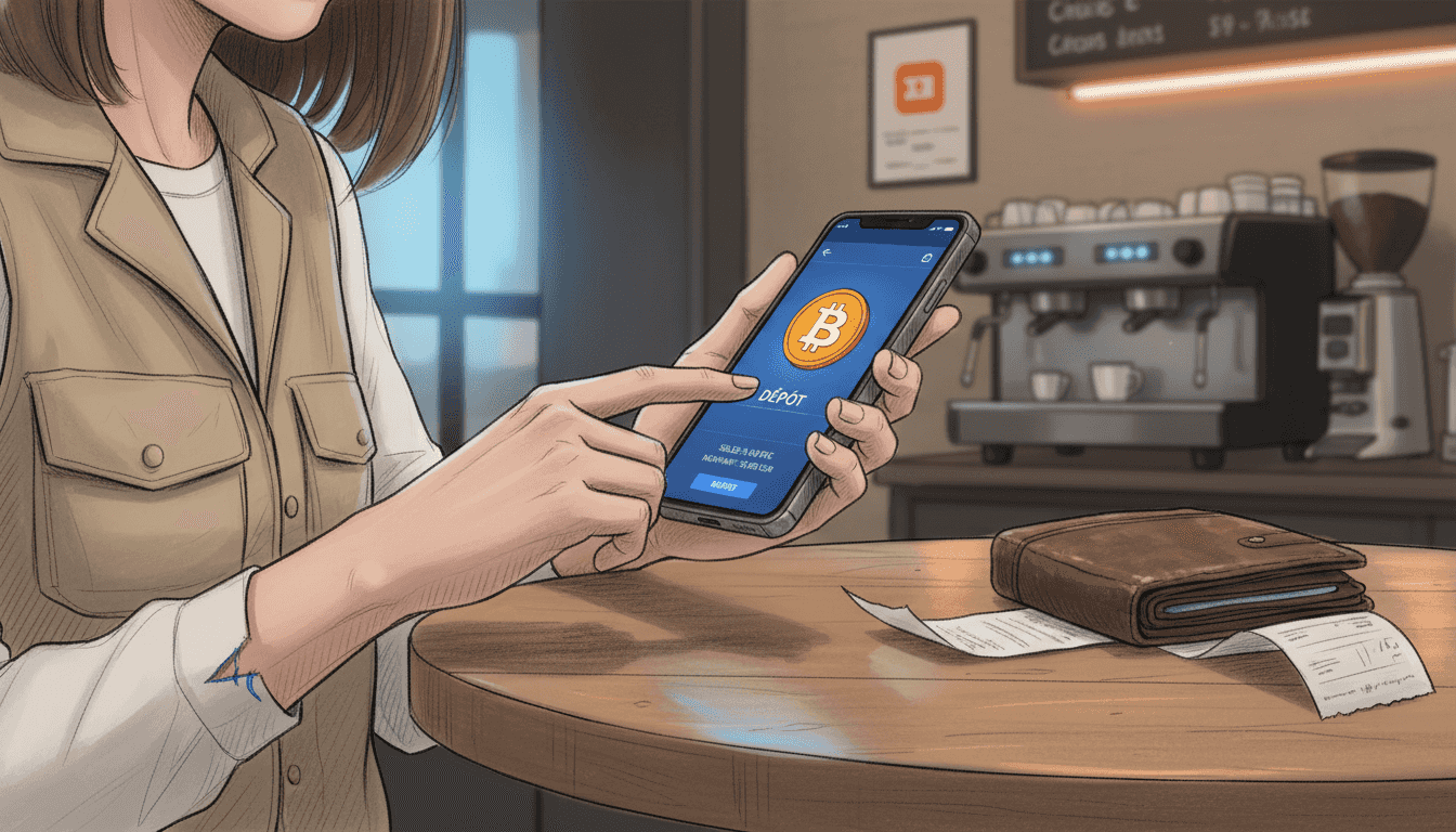 Une femme effectue un dépôt sécurisé sur un site de paris sportifs.