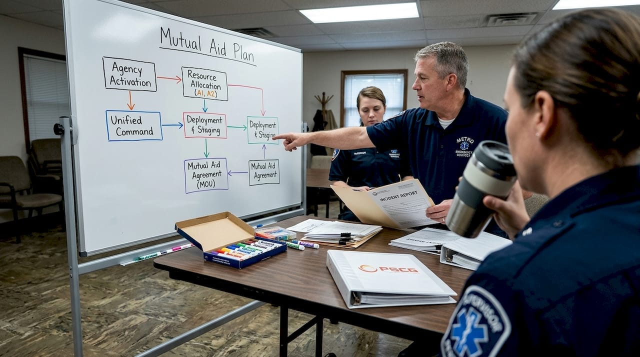 EMS leaders planning mutual aid strategies