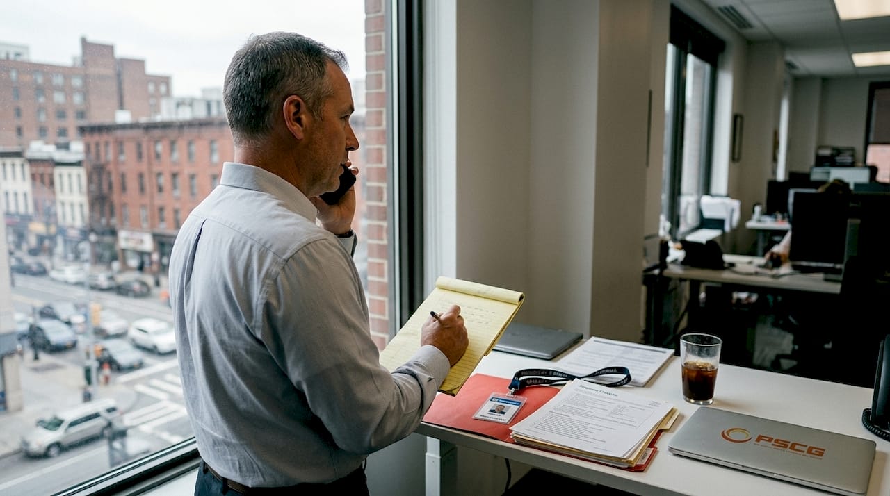 Municipal leader on call during emergency review