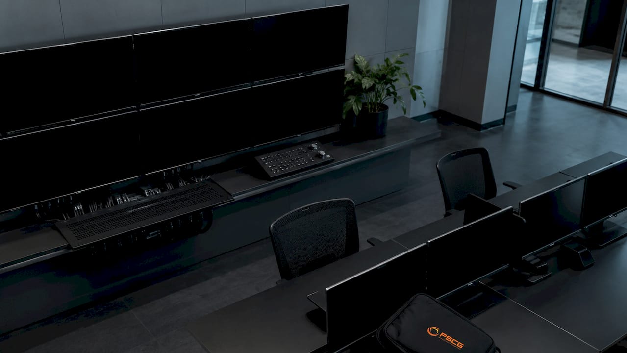 Data center with PSCG branded console