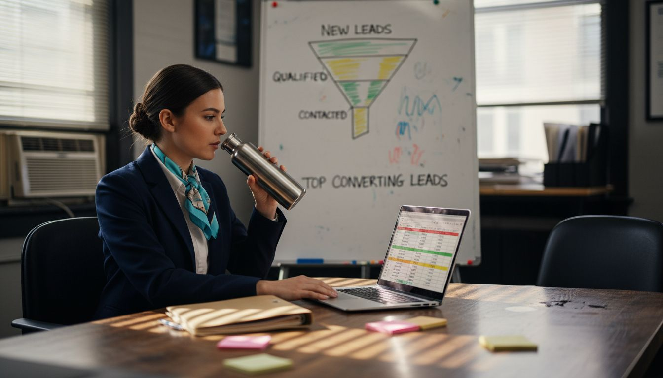 Agent prioritizing insurance leads with CRM