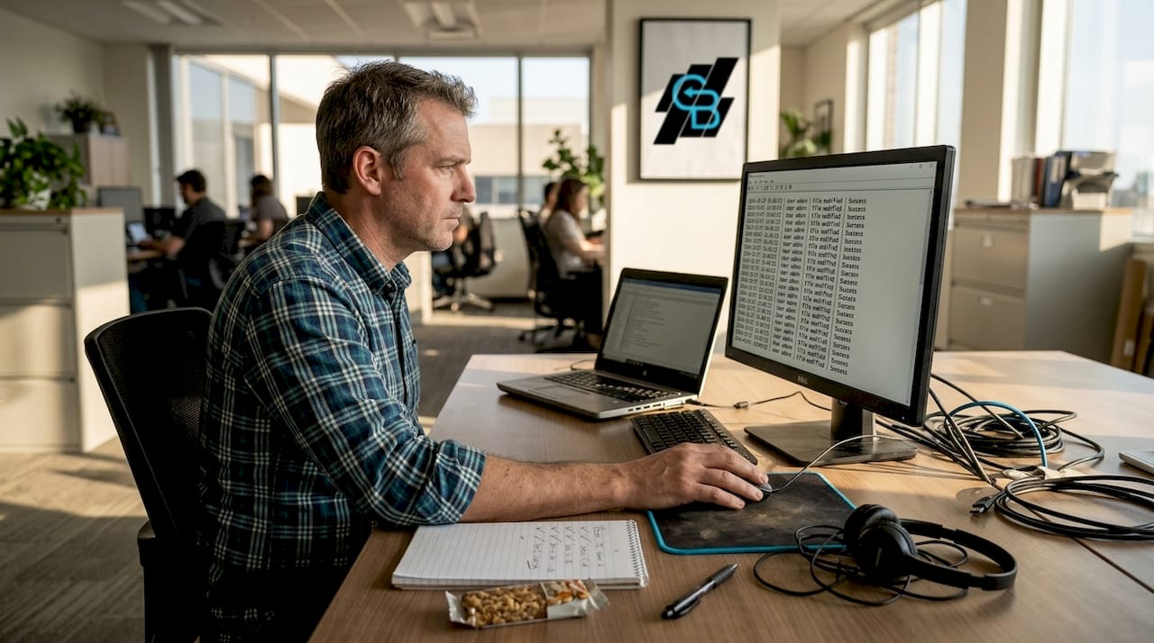 IT staff audits CRM for privacy compliance