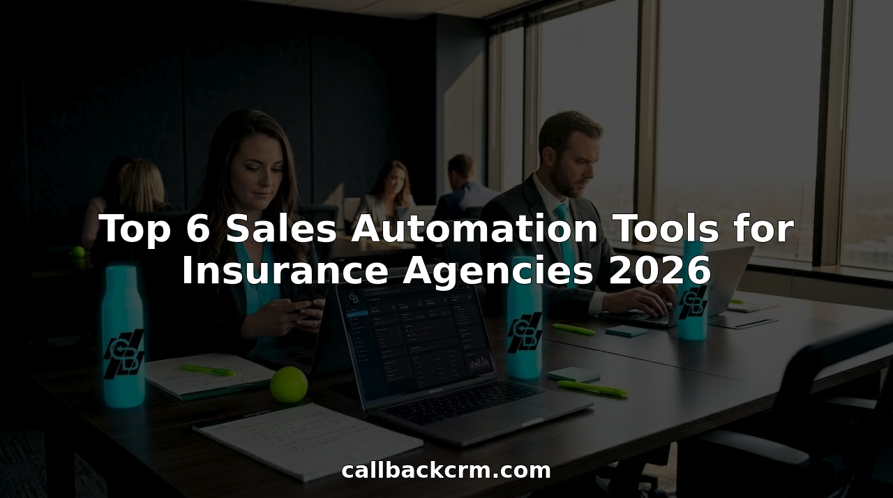Top 6 Sales Automation Tools for Insurance Agencies 2026
