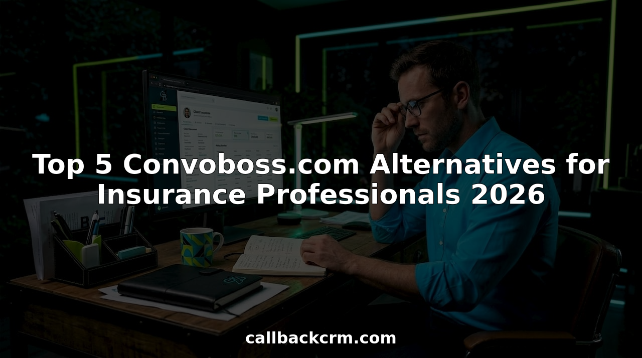 Top 5 Convoboss.com Alternatives for Insurance Professionals 2026