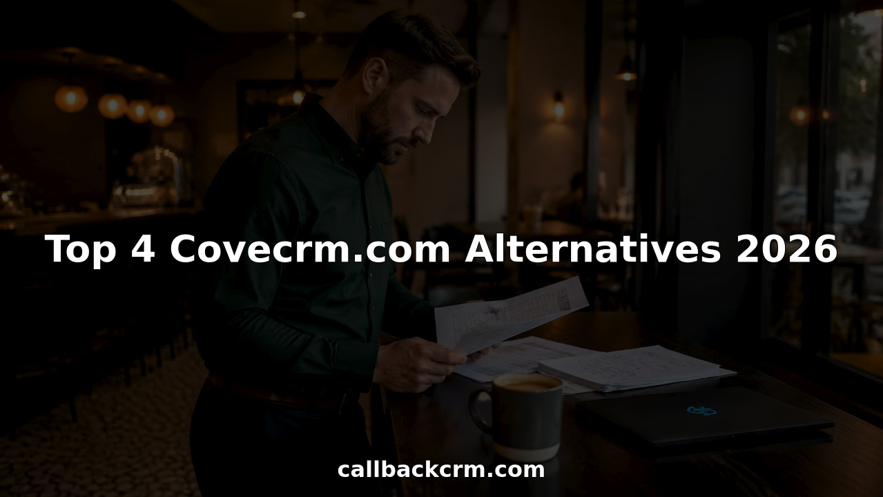 Top 4 Covecrm.com Alternatives 2026