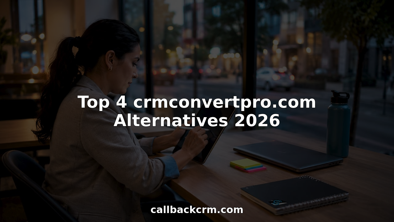 Top 4 crmconvertpro.com Alternatives 2026