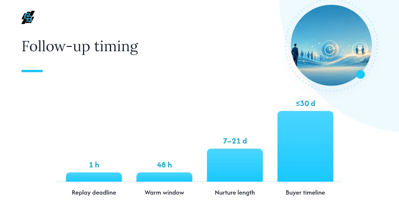 Turning Attendees Into Booked Consultations — overview diagram