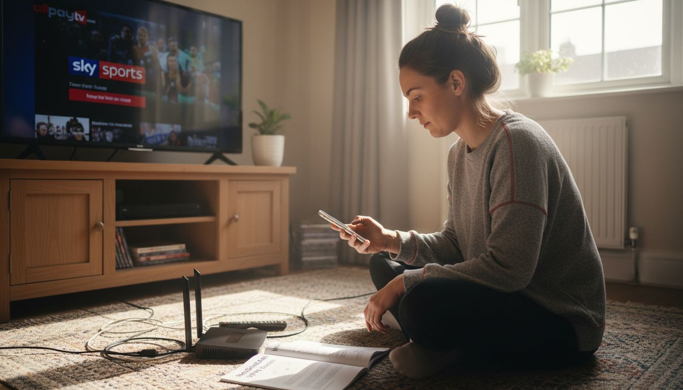 Setting up VPN router for sports streaming