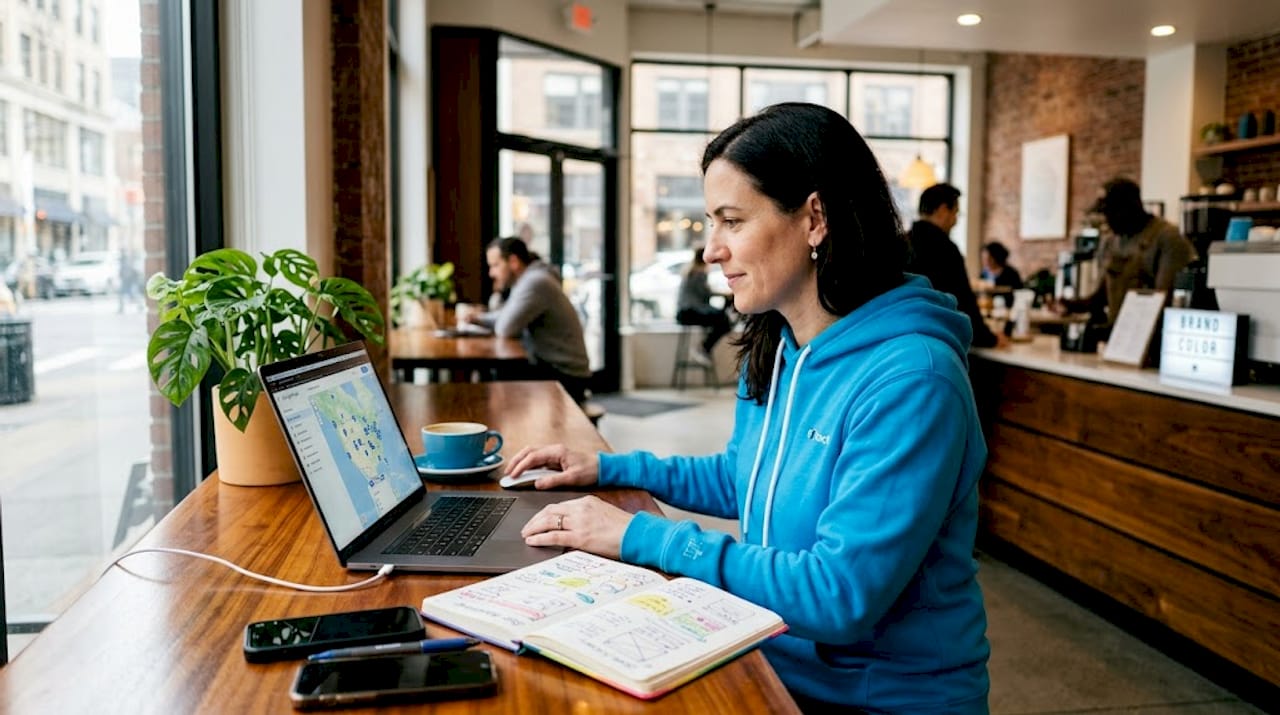Web developer choosing server locations