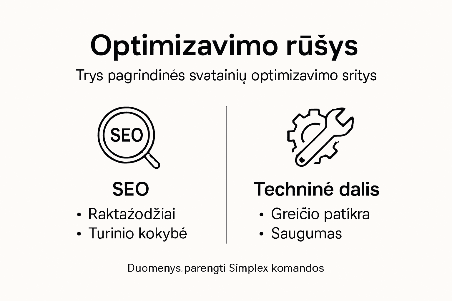 Vizualinis gidas: kokios yra svetainių optimizavimo galimybės