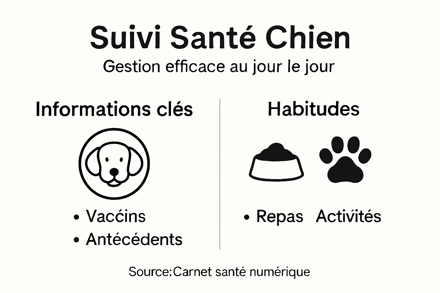 Les essentiels à connaître pour bien suivre la santé de votre chien en un coup d’œil