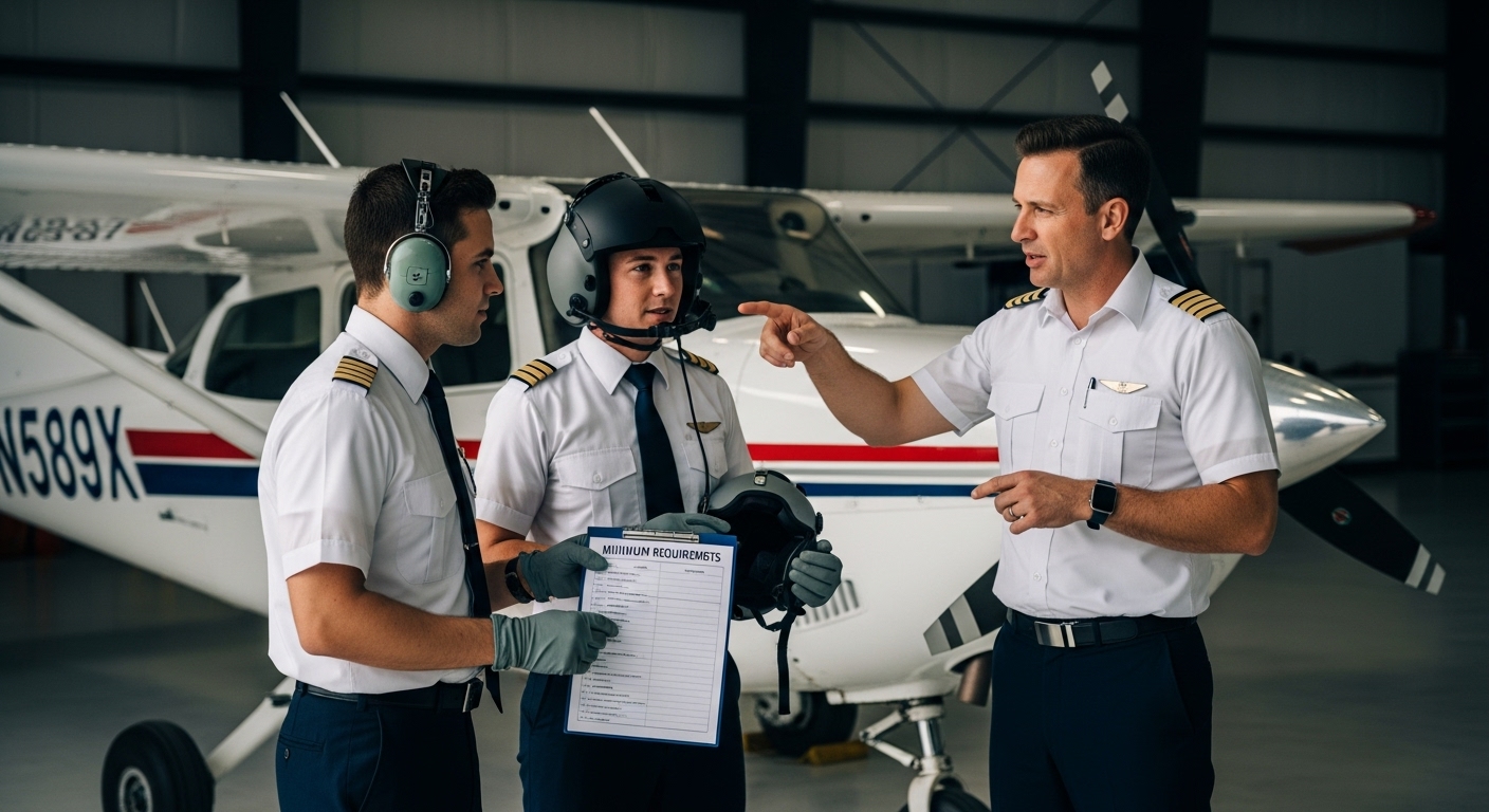 flight training checklist hangar