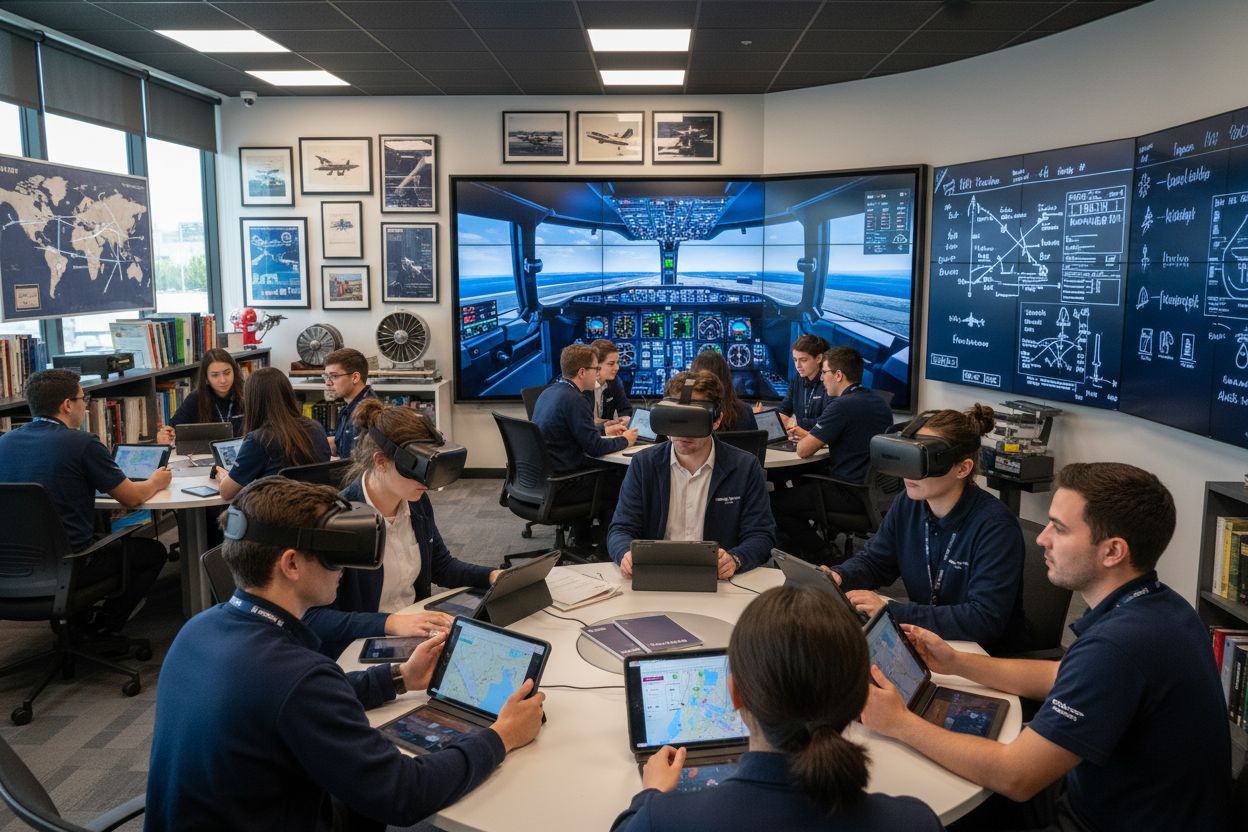 aviation VR simulation