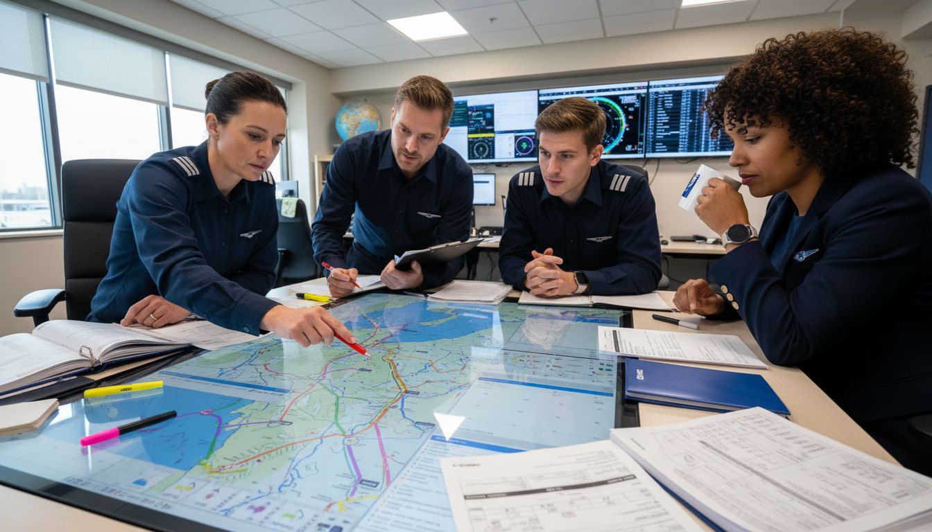 flight briefing room