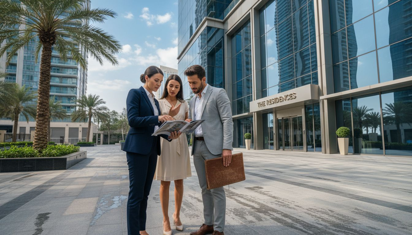 Site visit at Dubai luxury property