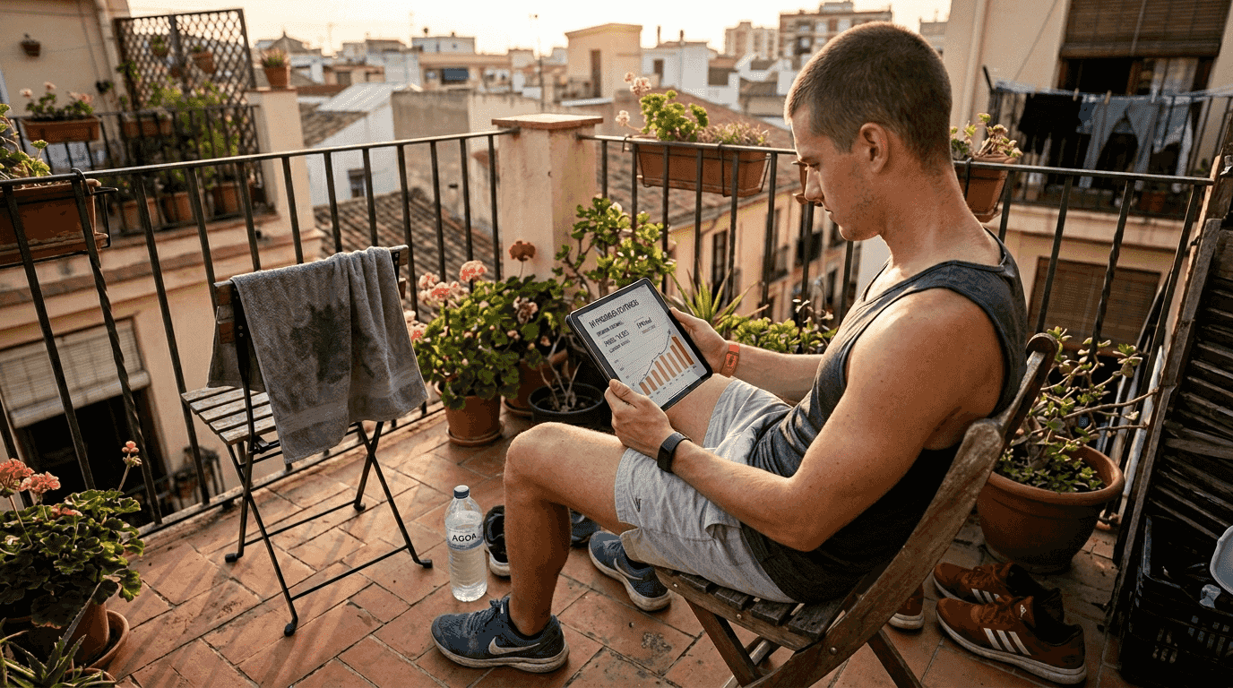 Seguimiento del avance en el programa de entrenamiento online