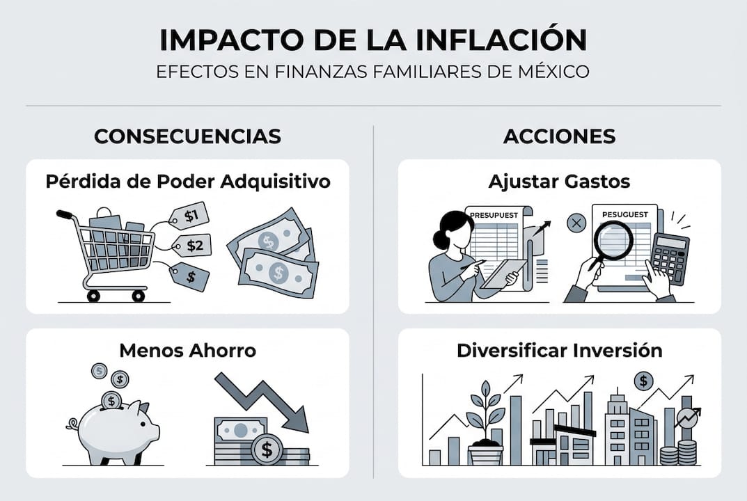 Infografía: Cómo nos afecta la inflación y qué podemos hacer al respecto