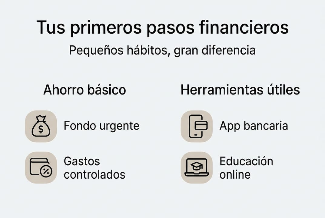 Guía visual: pasos esenciales para que los jóvenes mexicanos mejoren sus finanzas