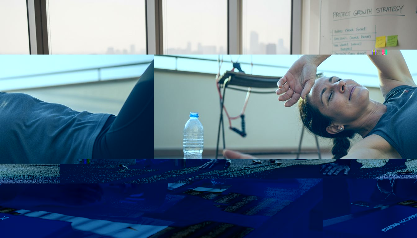 Director analyzing revenue streams at messy desk