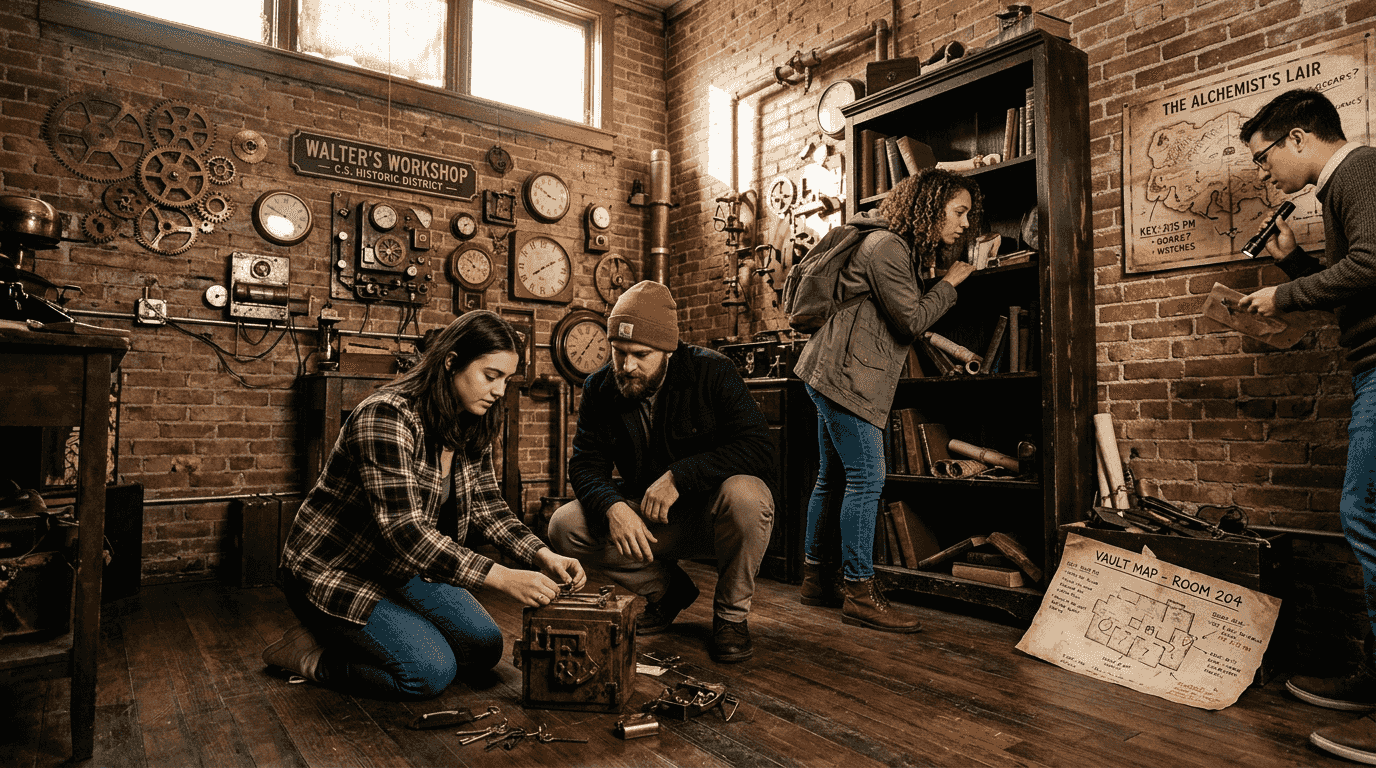 Top escape room themes in Colorado Springs 2026