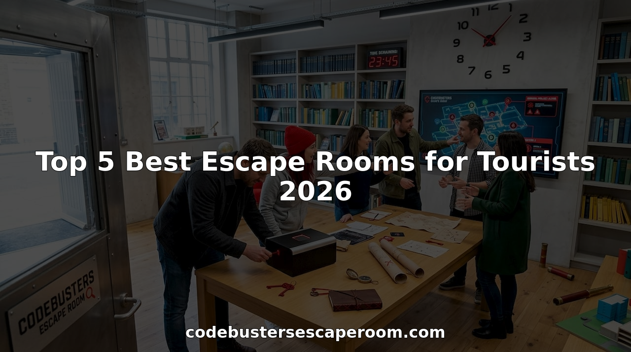 Top 5 Best Escape Rooms for Tourists 2026
