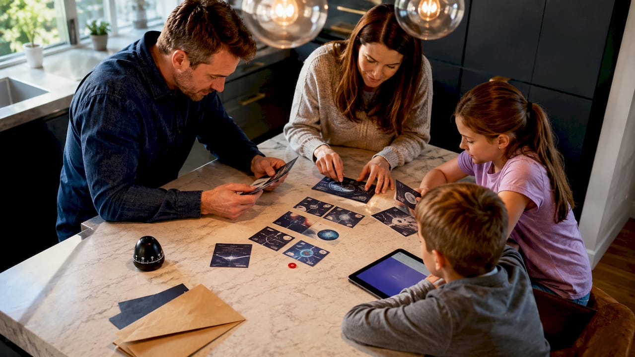 3 Ways Families Experience a Space Escape Room: Live, DIY, Digital