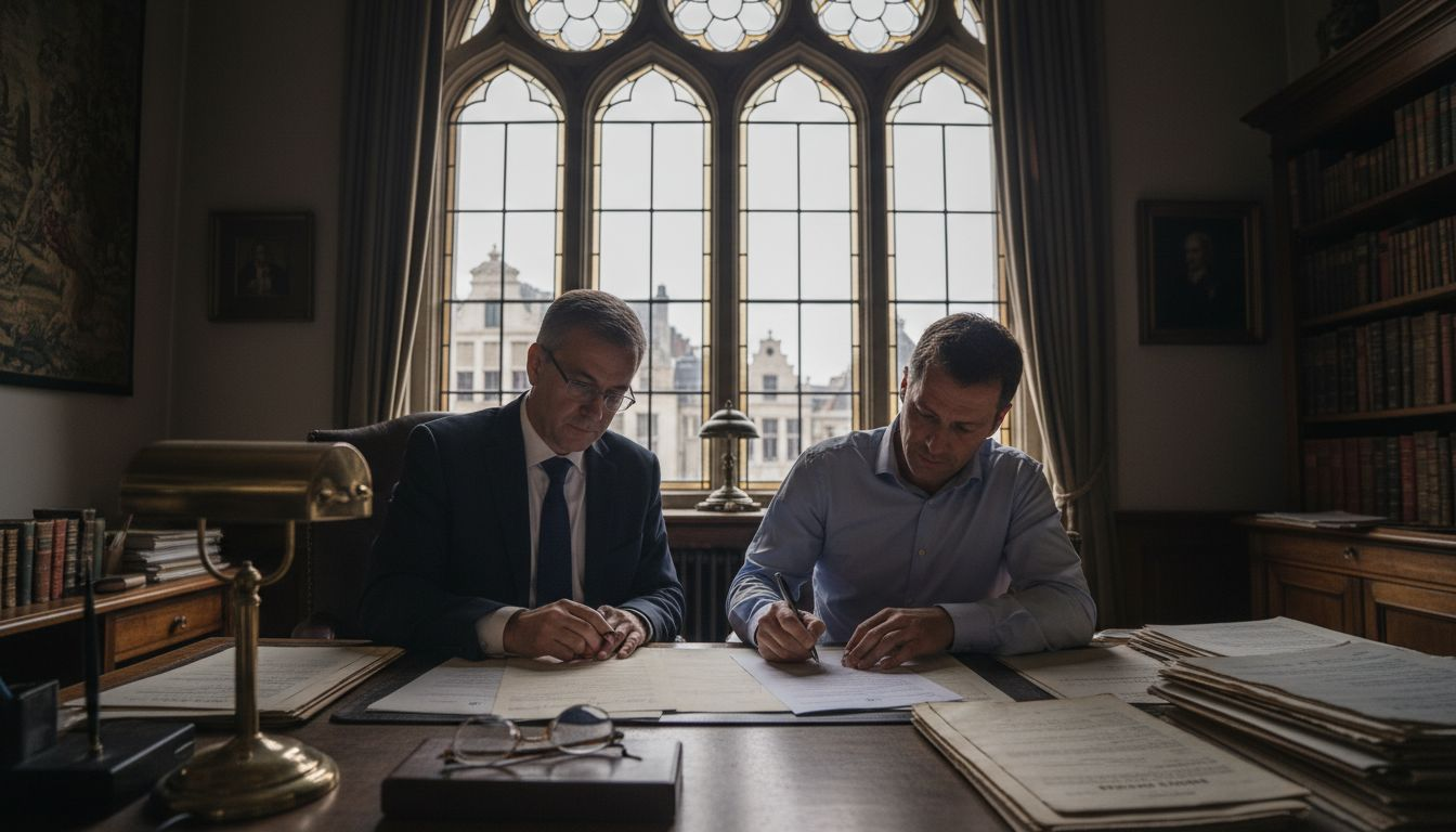 Vente immobilière : Optimiser chaque étape à Bruxelles 1 Signature de l’acte à Bruxelles : présence du notaire et du vendeur requise