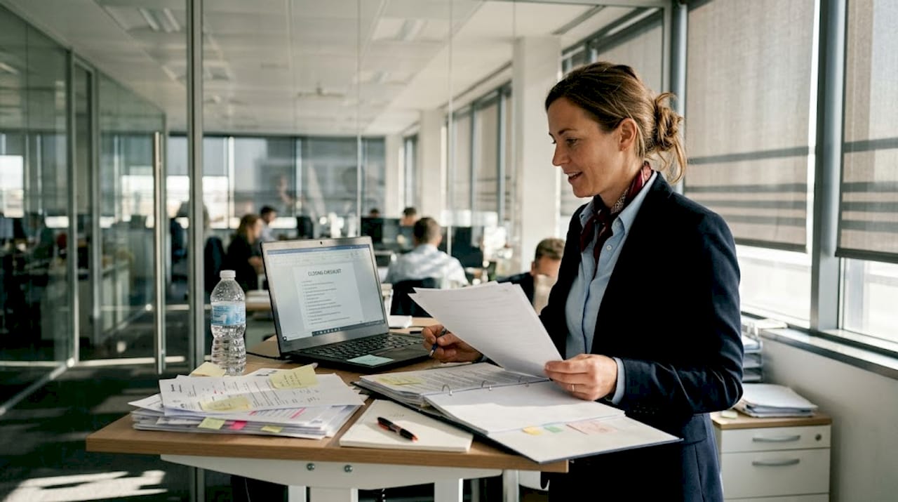 Broker verifying yacht documentation for fraud