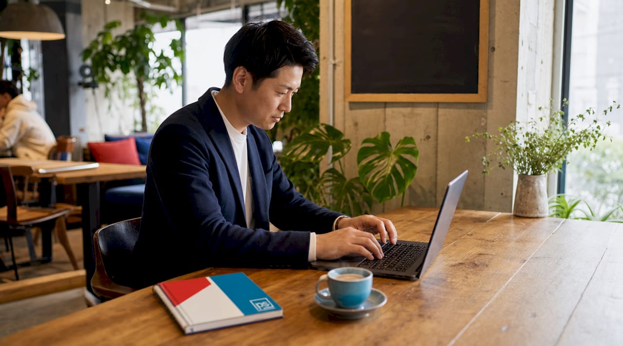 Hands typing on laptop in soundproof support office