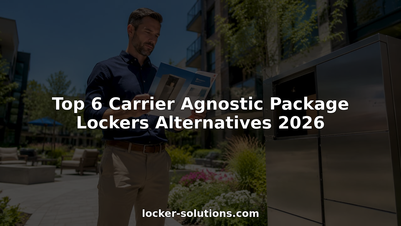 Cover image — Top 6 Carrier Agnostic Package Lockers Alternatives 2026