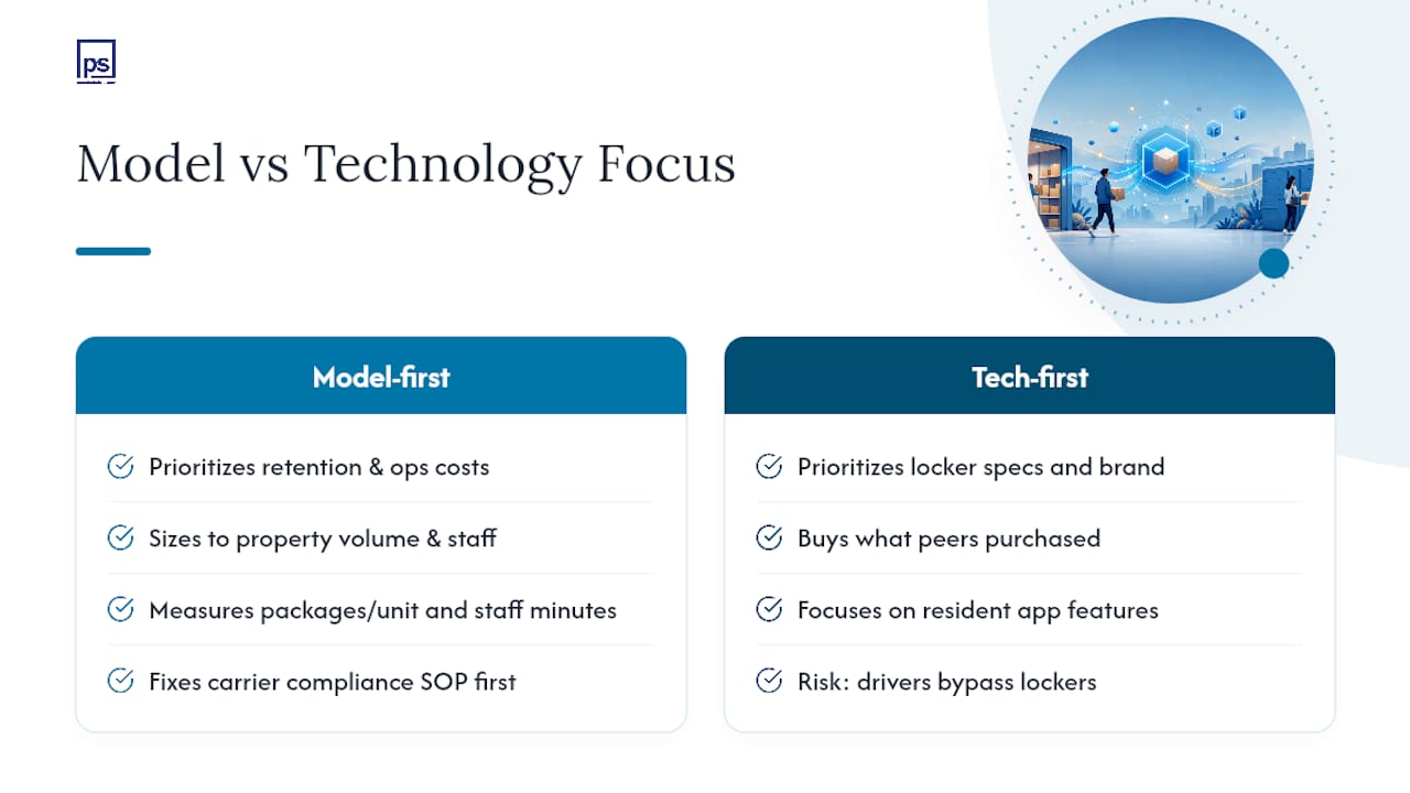 Why Matching the Model to the Property Matters More Than the Technology — overview diagram