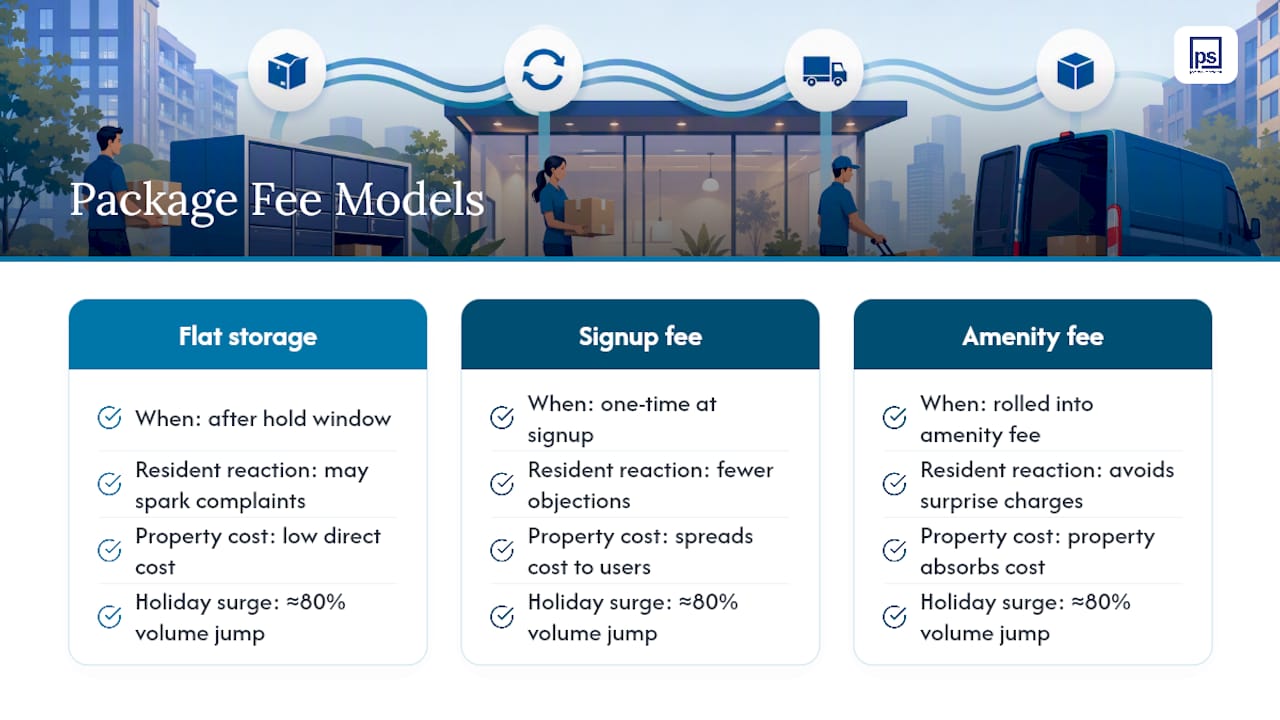 Costs, Resident Fees, and Holiday Overflow Planning — overview diagram