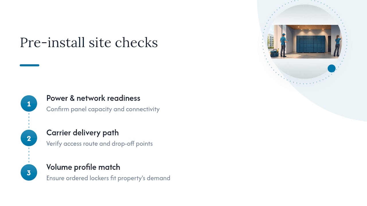 What Locker Solutions Sees Go Wrong in Rushed Installs — overview diagram