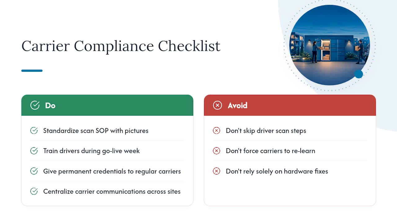 Why Carrier Compliance Makes or Breaks Every Deployment — overview diagram