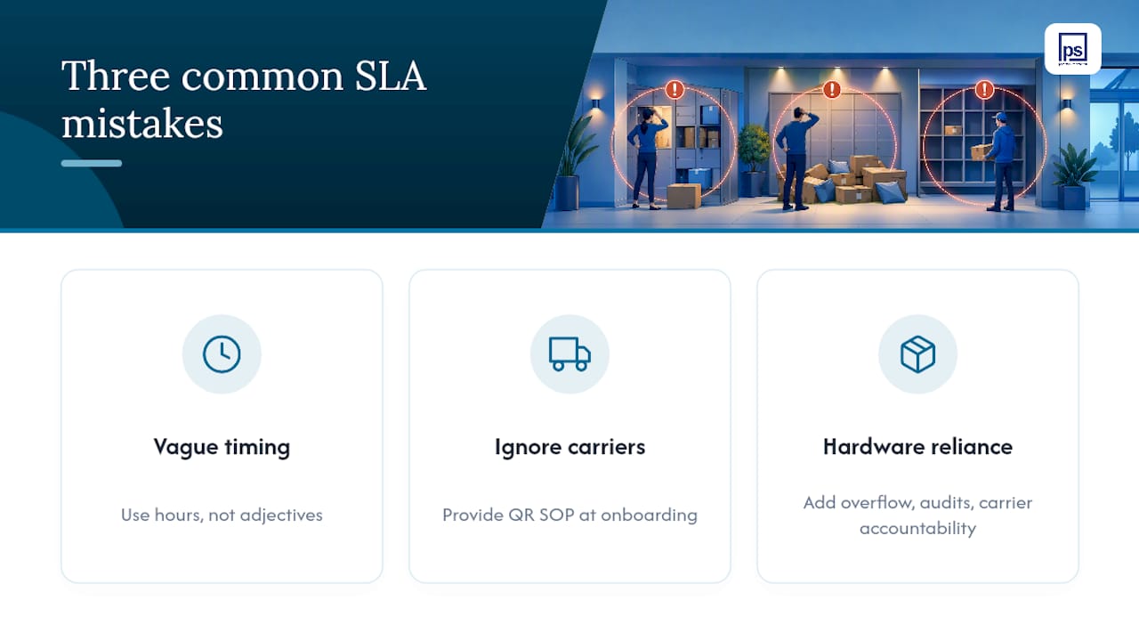 Three SLA Mistakes Property Managers Keep Making — overview diagram