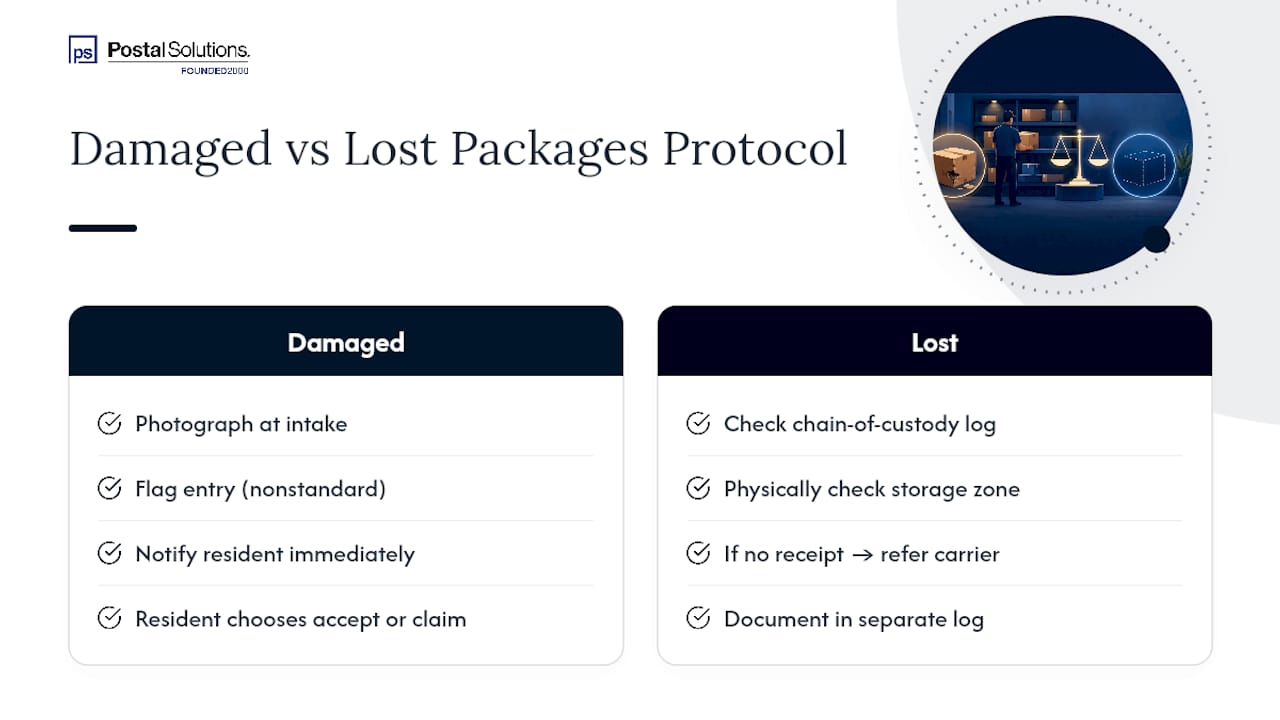 What's the Protocol for Damaged or Lost Packages? — overview diagram