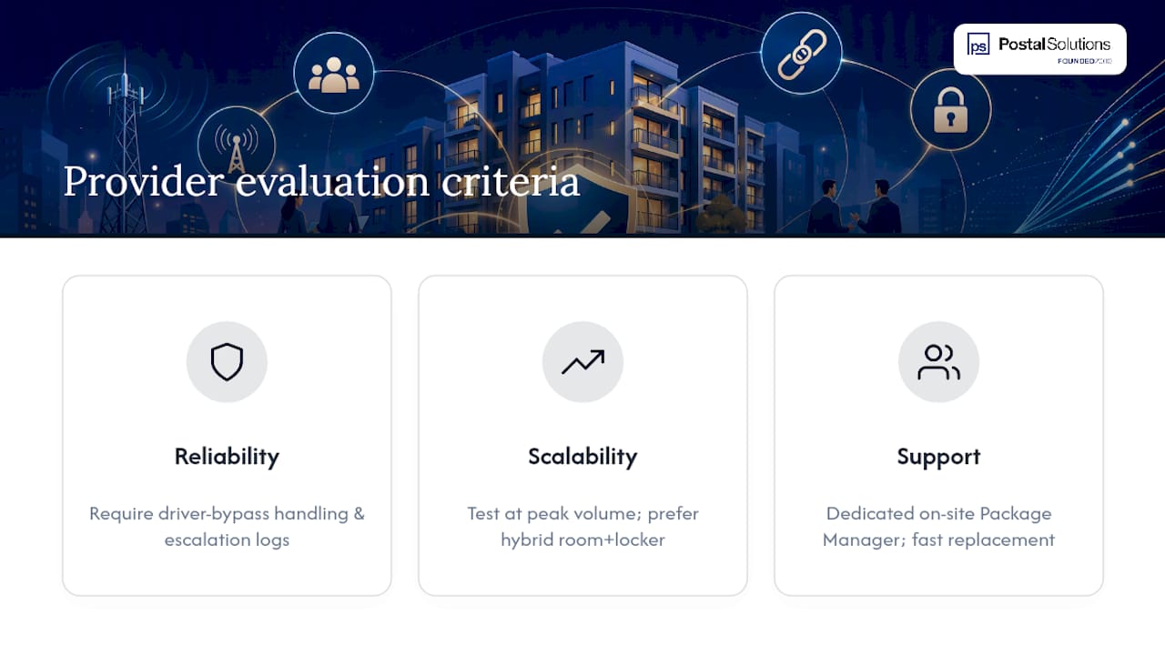 Criteria for Evaluating Carrier Access Providers — overview diagram