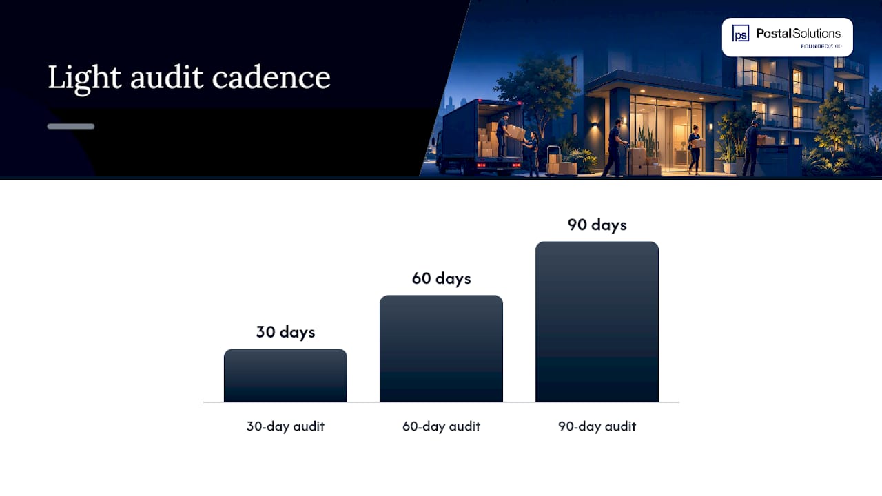 How Do You Size Your Package Room and Plan for Peak Periods? — overview diagram
