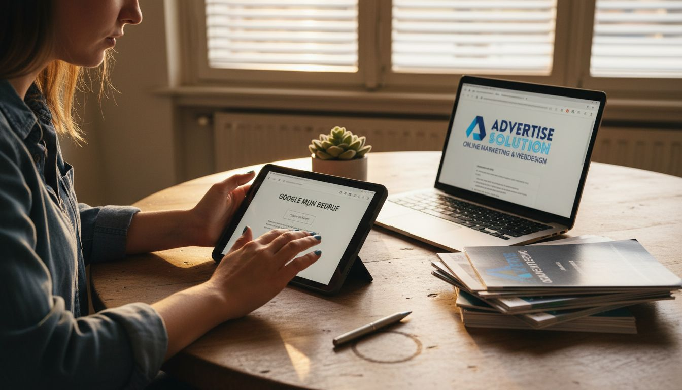 Vrouw neemt beheer over van Google Bedrijfsprofiel