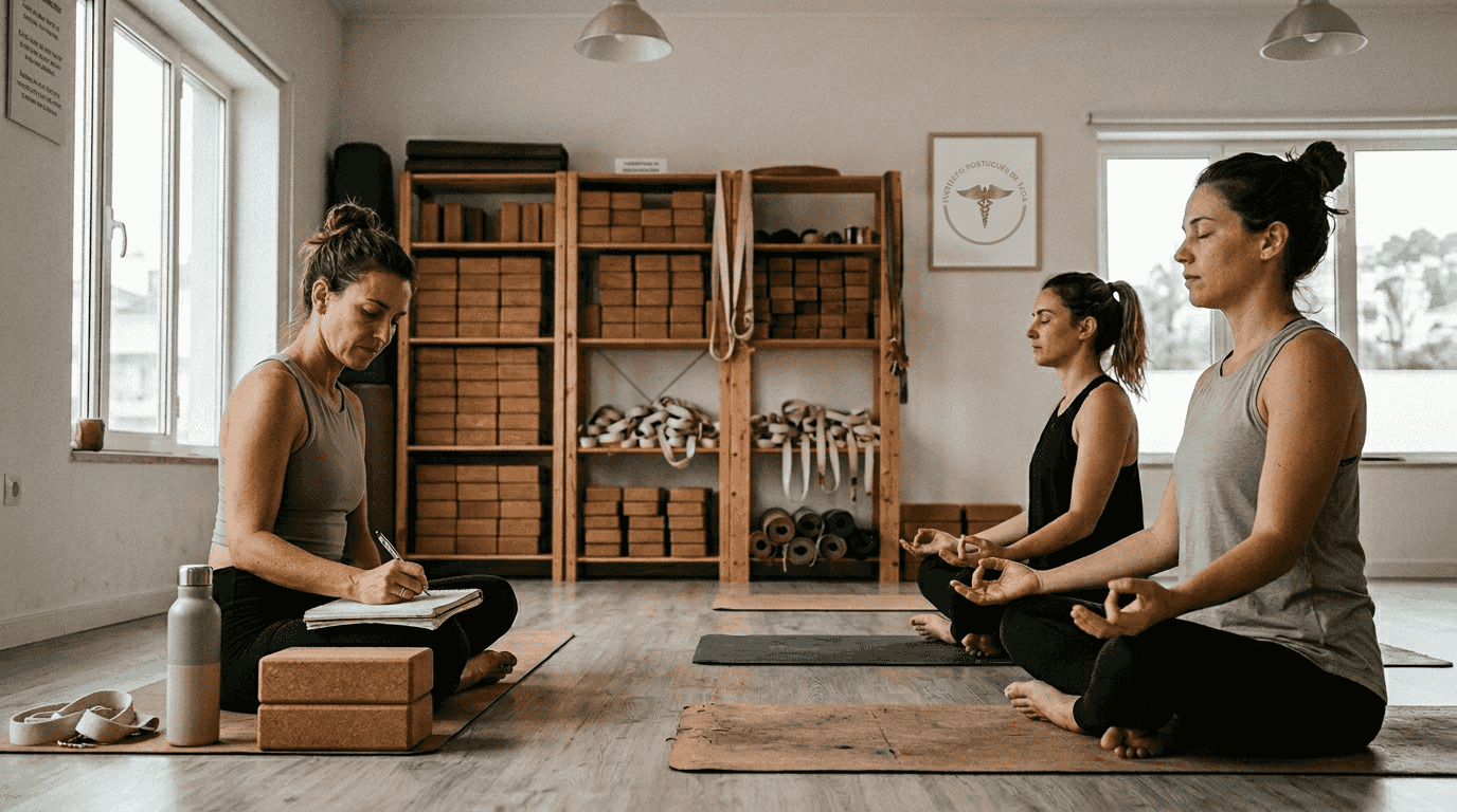 como estruturar formação em yoga integrada num contexto formativo