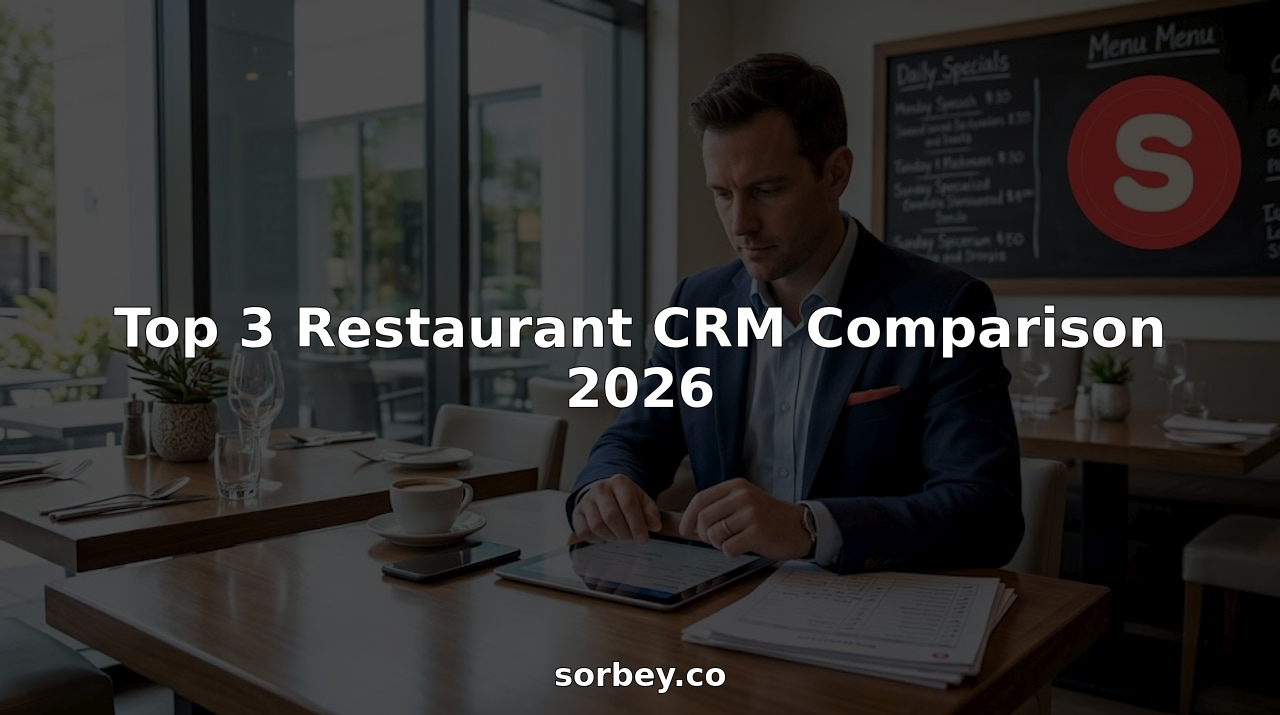 Top 3 Restaurant CRM Comparison 2026