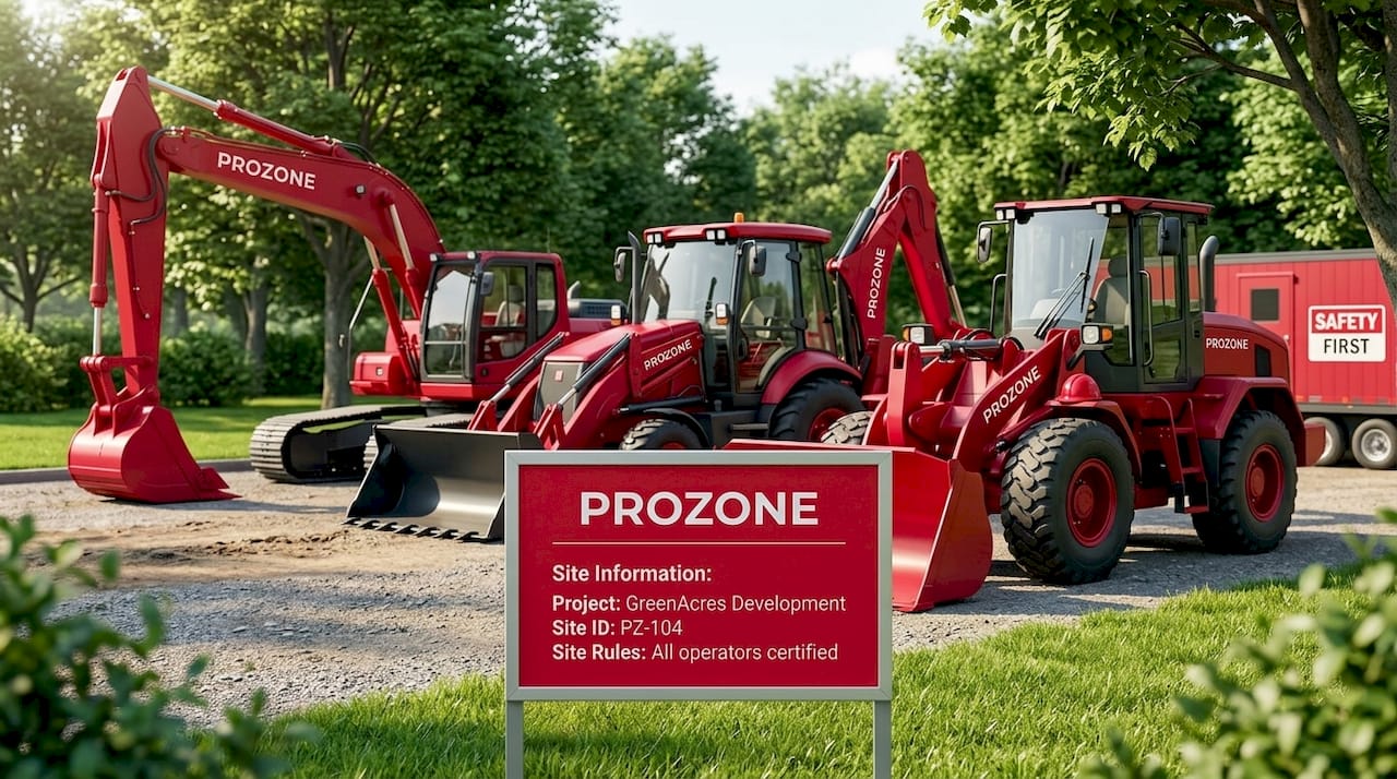 Engineer compares excavator, backhoe, loader