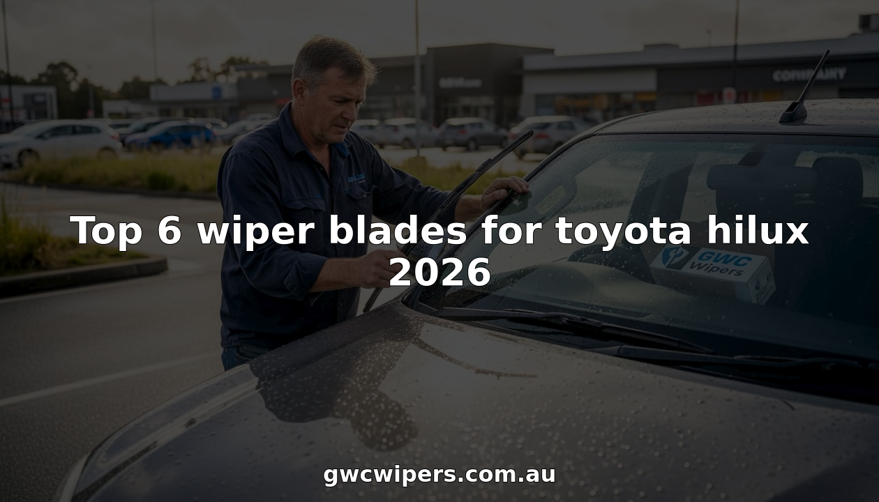 Top 6 wiper blades for toyota hilux 2026