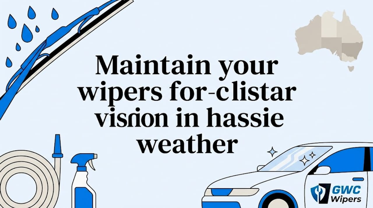 Maintain your wipers for crystal-clear vision in harsh Aussie weather