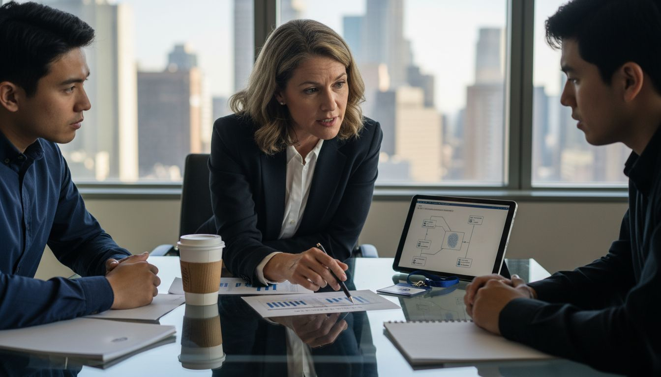 IT manager discussing cloud training budget