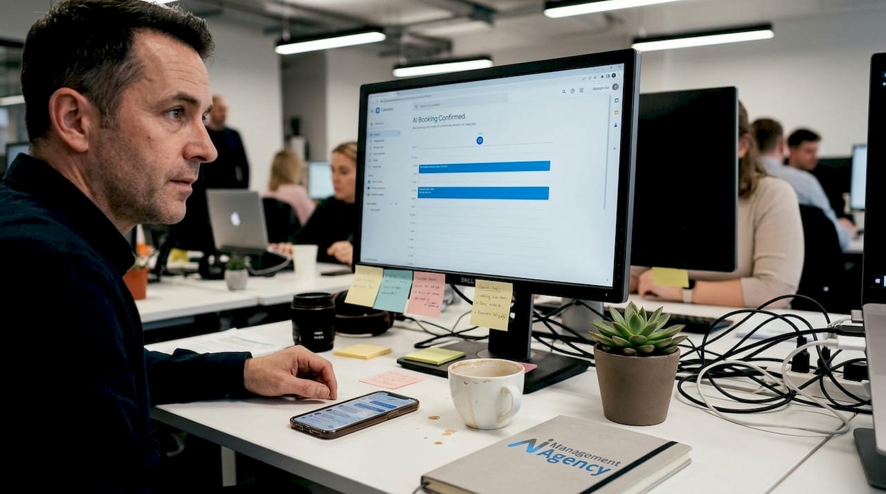 Manager uses AI to automate appointment booking
