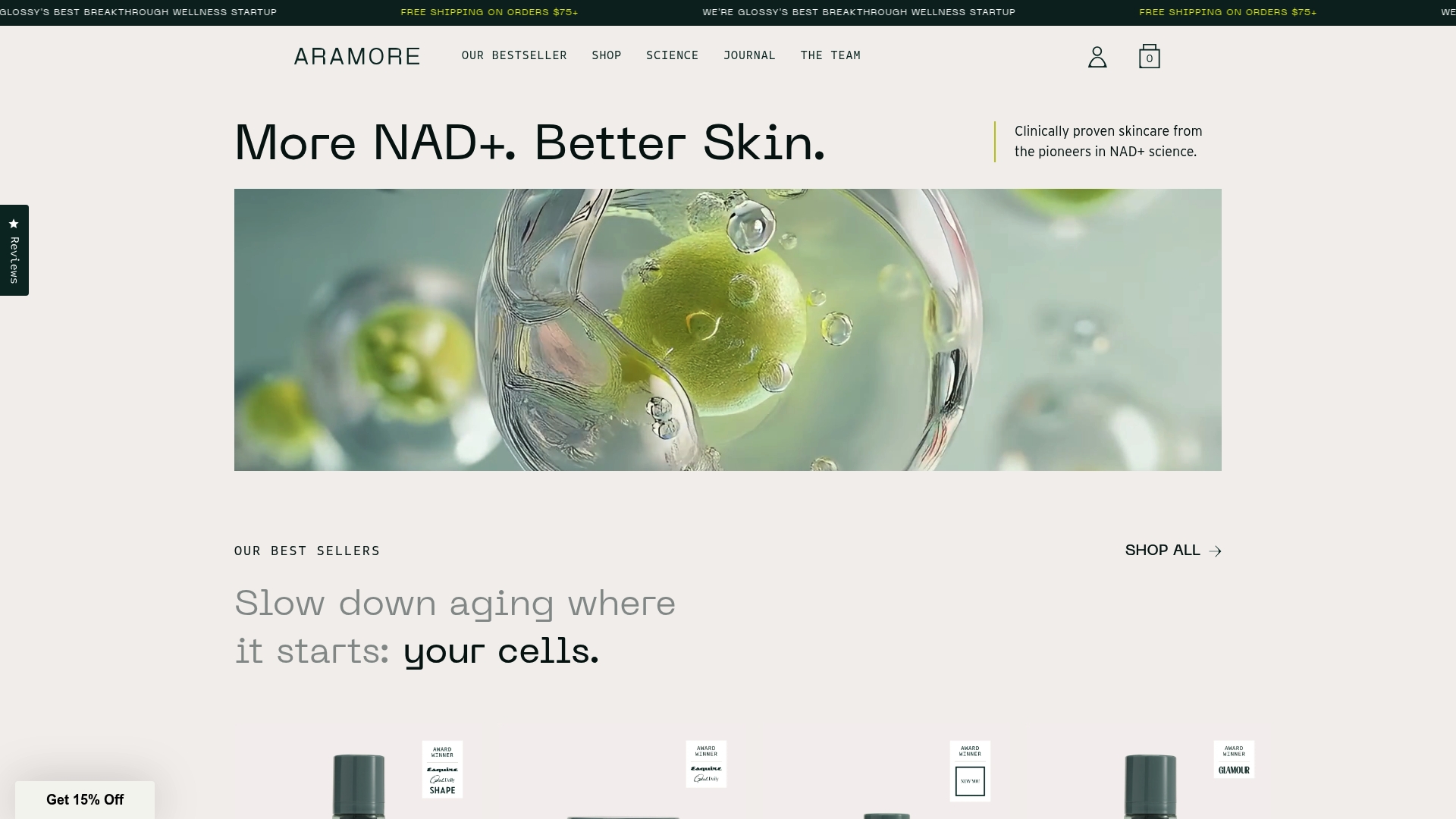 https://aramoreskincare.com