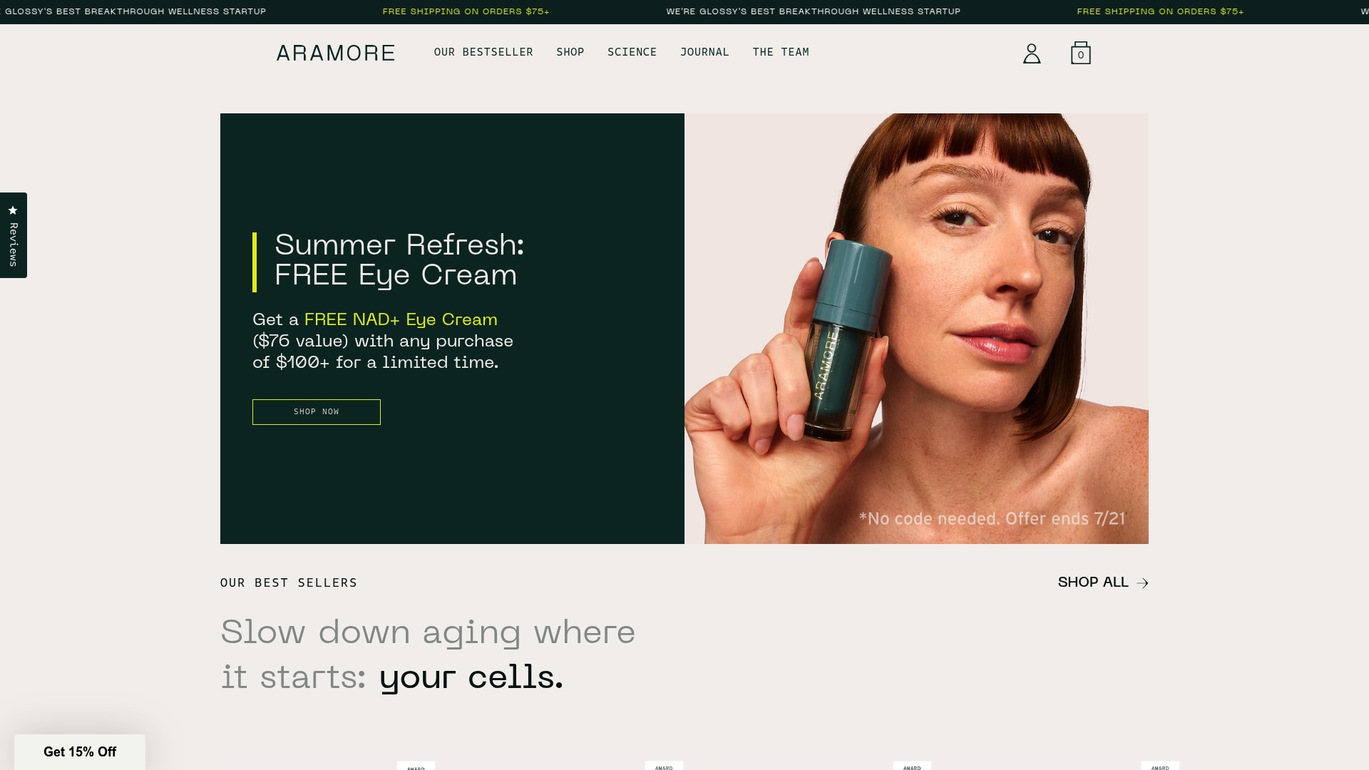 https://aramoreskincare.com